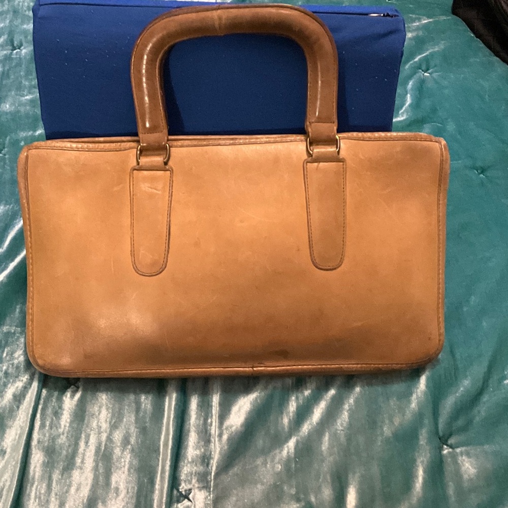 Vintage Coach NYC Slim Standard Satchel
